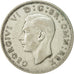 Moneta, Gran Bretagna, George VI, Florin, Two Shillings, 1939, BB+, Argento