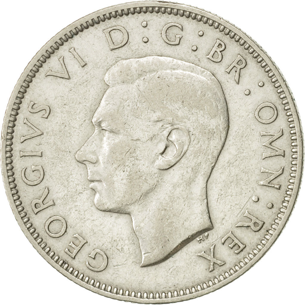 Coin, Great Britain, George VI, Florin, Two Shillings, 1941, AU(50-53), Silver