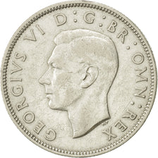 Monnaie, Grande-Bretagne, George VI, Florin, Two Shillings, 1941, TTB+, Argent