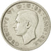 Monnaie, Grande-Bretagne, George VI, Florin, Two Shillings, 1943, TTB+, Argent