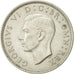 Coin, Great Britain, George VI, Florin, Two Shillings, 1944, AU(55-58), Silver