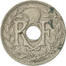 Moneta, Francia, Lindauer, 25 Centimes, 1936, BB, Rame-nichel, KM:867a