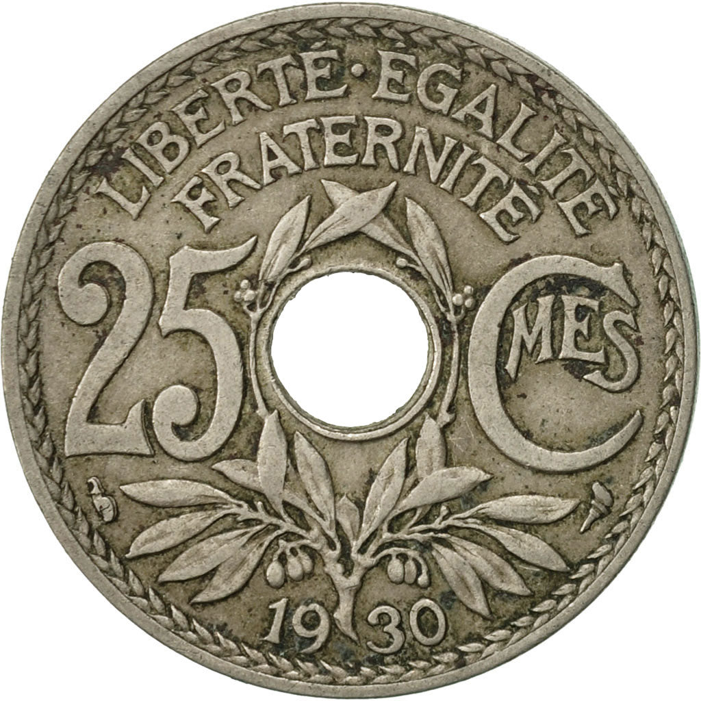 Monnaie, France, Lindauer, 25 Centimes, 1930, TTB, Copper-nickel, KM:867a
