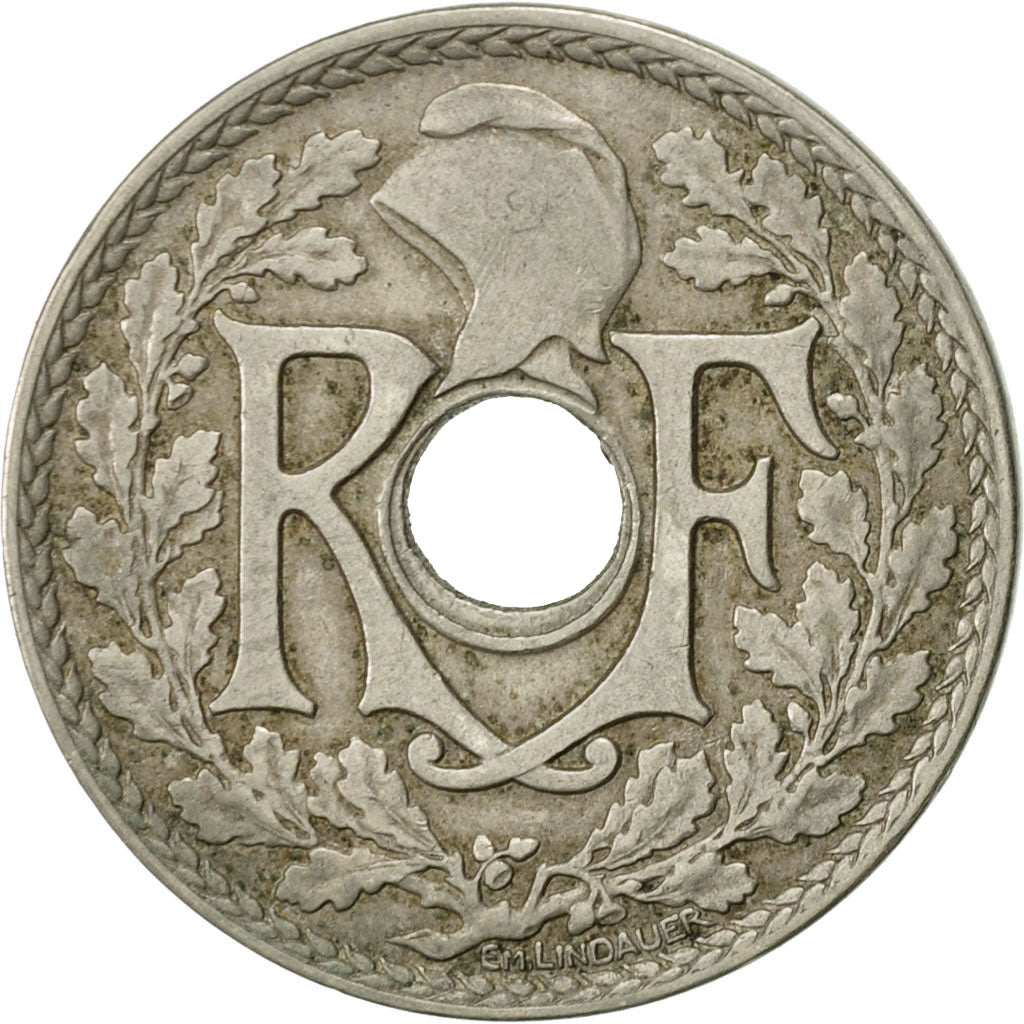 Coin, France, Lindauer, 25 Centimes, 1919, EF(40-45), Copper-nickel, KM:867a