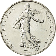 France, Semeuse, Franc, 1995, Paris, AU(55-58), Nickel, KM:925.1, Gadoury:474