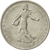 Moneda, Francia, Semeuse, Franc, 1961, Paris, BC+, Níquel, KM:925.1