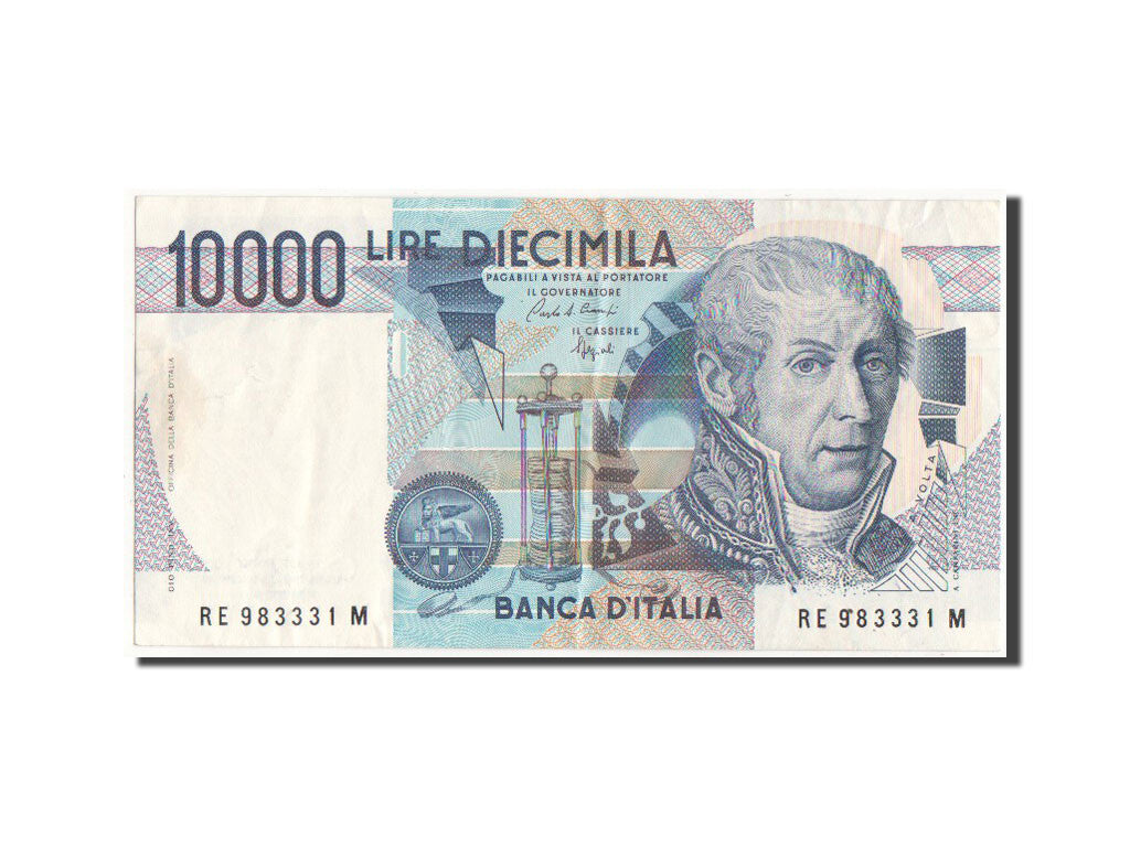 Banconote, Italia, 10,000 Lire, 1984, BB+