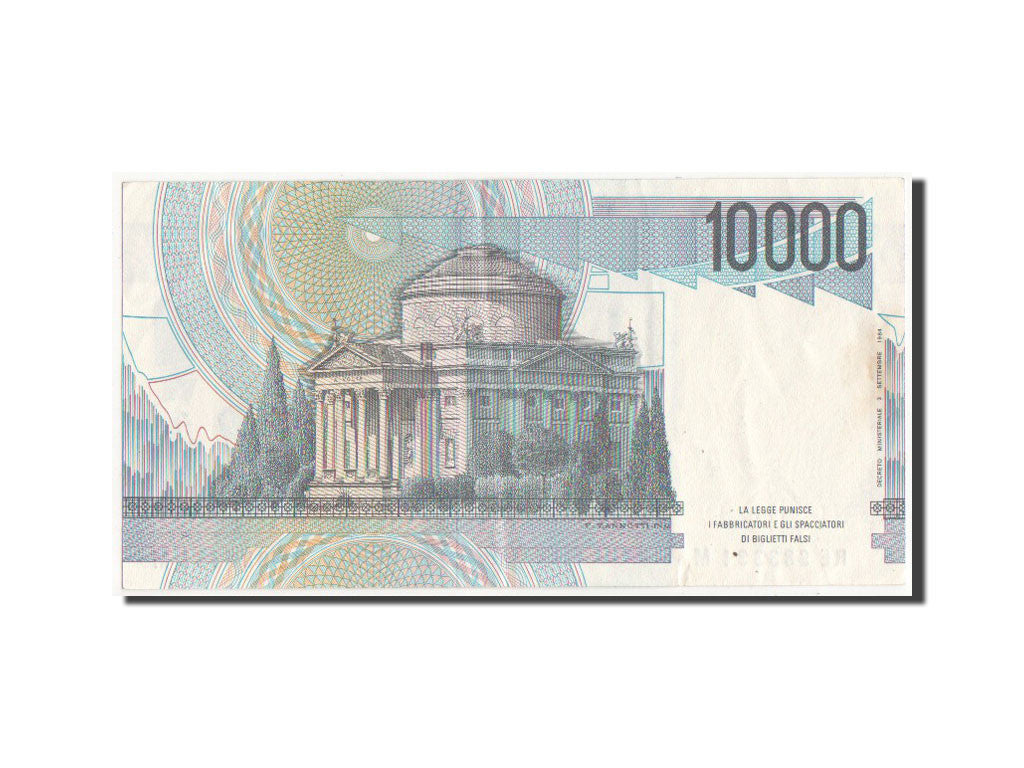 Banconote, Italia, 10,000 Lire, 1984, BB+