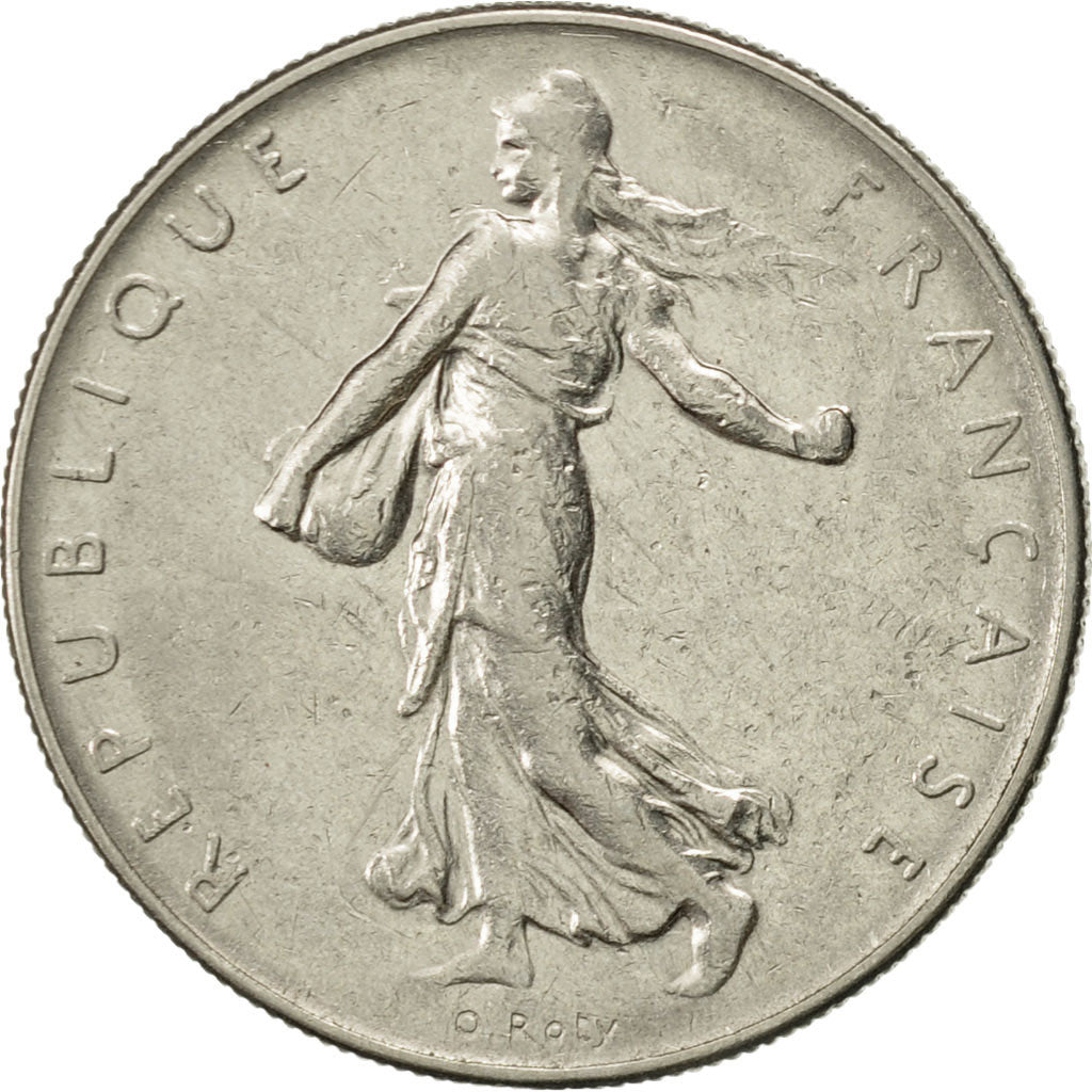 Munten, Frankrijk, Semeuse, Franc, 1964, Paris, PR, Nickel, KM:925.1