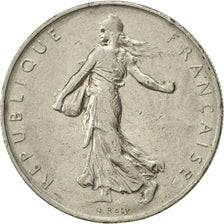 Coin, France, Semeuse, Franc, 1965, Paris, AU(55-58), Nickel, KM:925.1