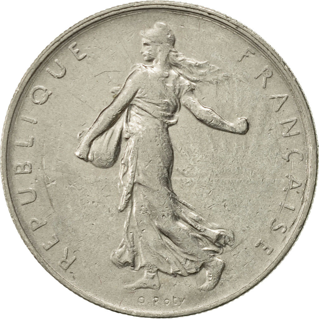 Moneta, Francia, Semeuse, Franc, 1969, Paris, SPL-, Nichel, KM:925.1