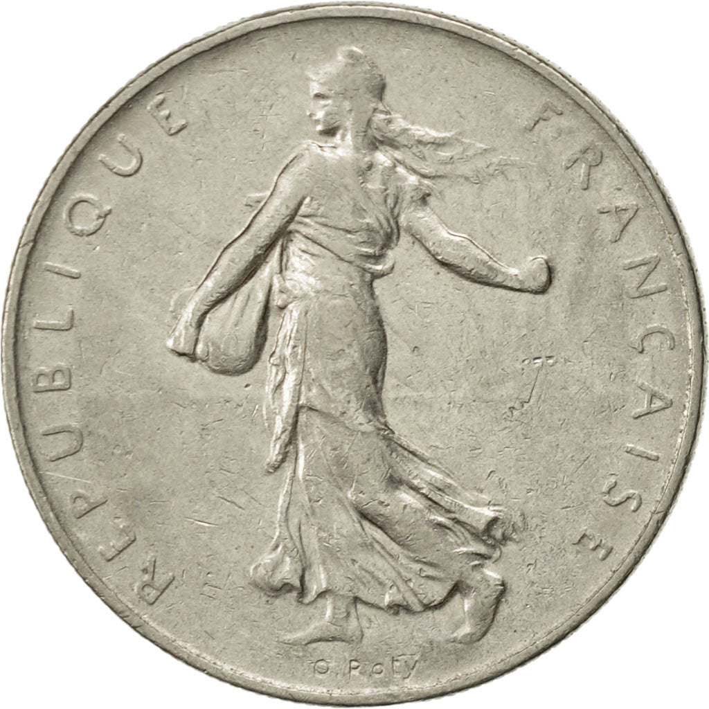 Moneta, Francia, Semeuse, Franc, 1970, Paris, SPL-, Nichel, KM:925.1