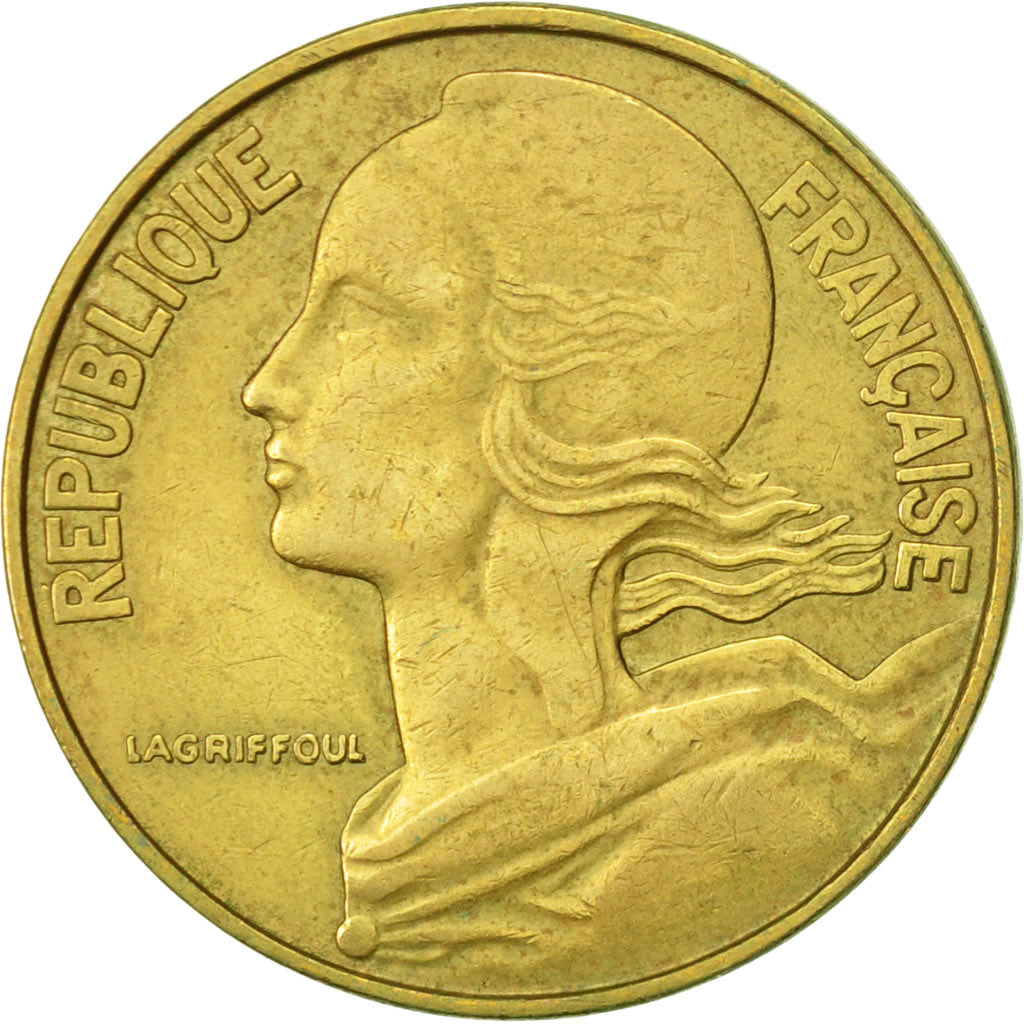 Münze, Frankreich, Marianne, 20 Centimes, 1968, Paris, SS+, Aluminum-Bronze
