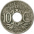 Coin, France, Lindauer, 10 Centimes, 1924, Poissy, EF(40-45), Copper-nickel