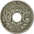 Coin, France, Lindauer, 10 Centimes, 1922, Poissy, EF(40-45), Copper-nickel