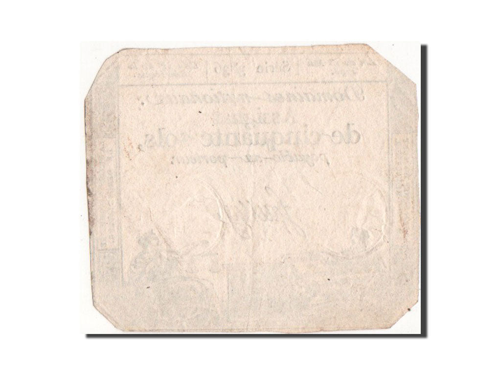 France, 50 Sols, 1793, KM #A70b, EF(40-45), Lafaurie #167, France, 50 Sols,...