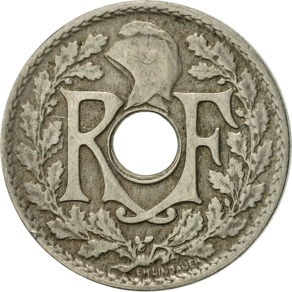 Coin, France, Lindauer, 10 Centimes, 1921, Paris, EF(40-45), Copper-nickel