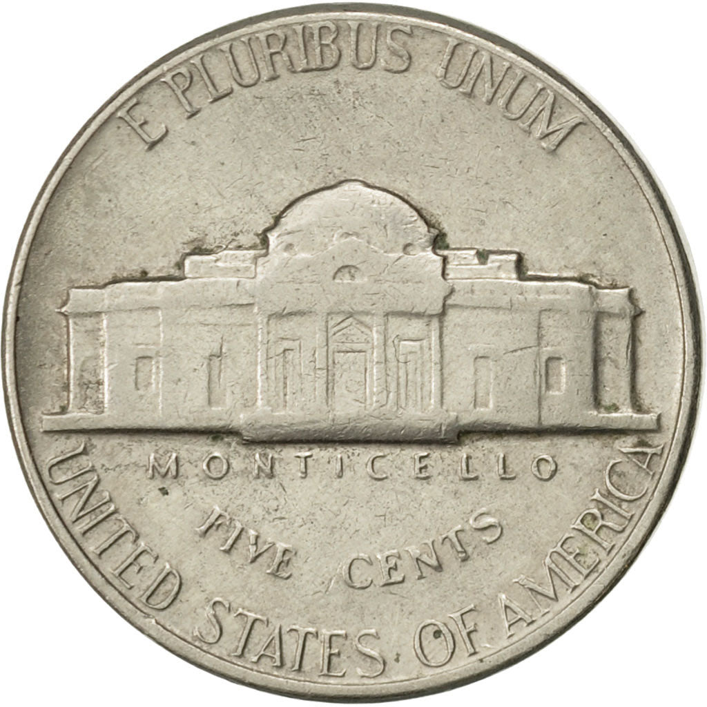 Monnaie, États-Unis, Jefferson Nickel, 5 Cents, 1969, U.S. Mint, Denver, TTB+