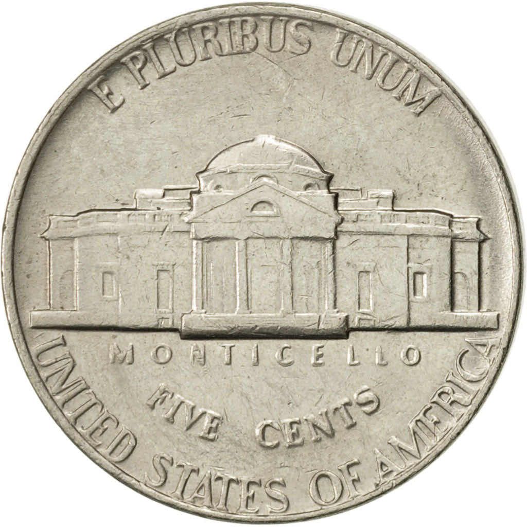 United States, Jefferson Nickel, 5 Cents, 1974, U.S. Mint, Philadelphia