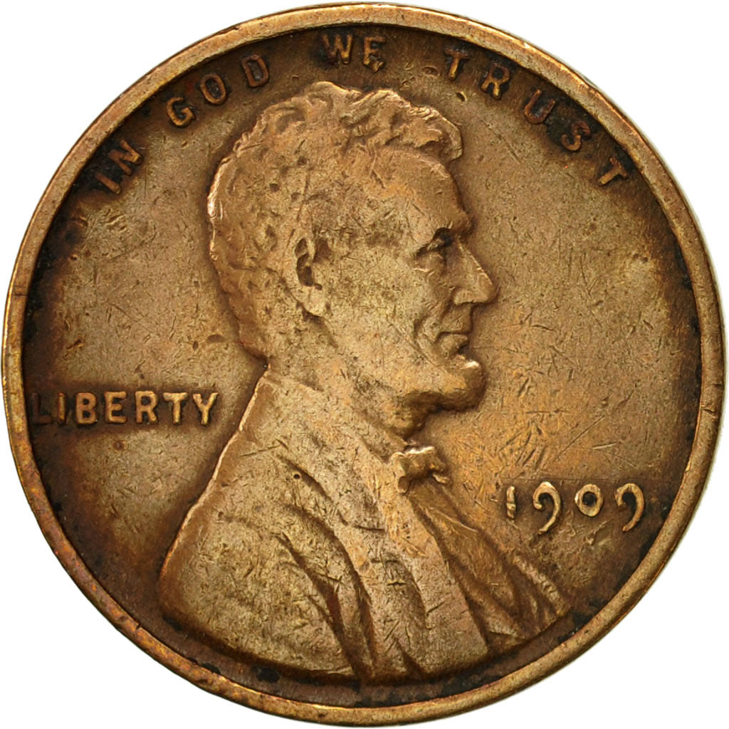 United States, Lincoln Cent, Cent, 1909, U.S. Mint, Philadelphia, EF(40-45)