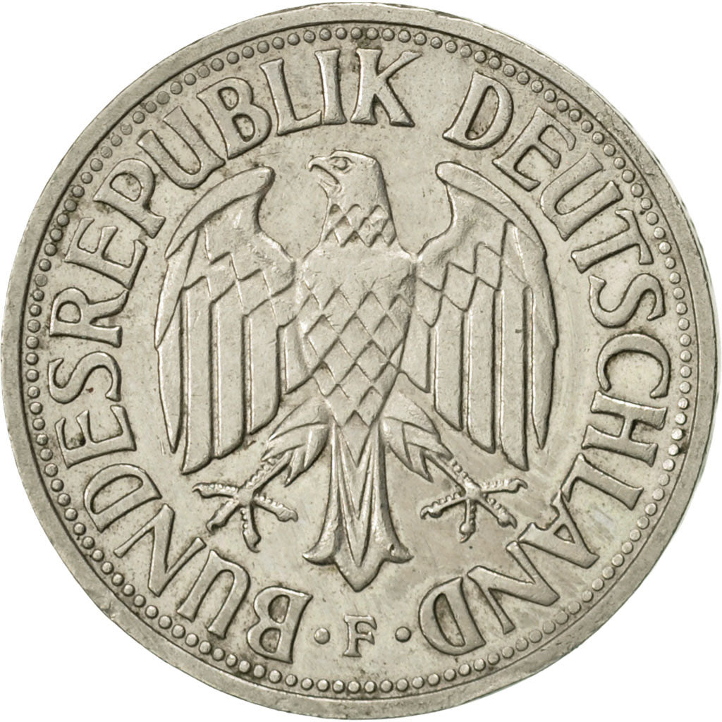 Monnaie, République fédérale allemande, Mark, 1961, Stuttgart, SUP