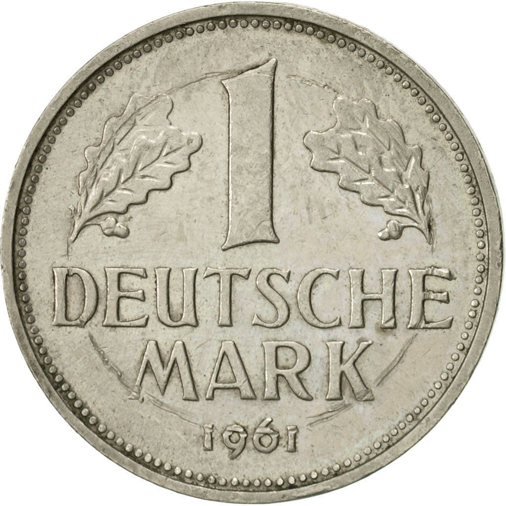 Monnaie, République fédérale allemande, Mark, 1961, Stuttgart, SUP