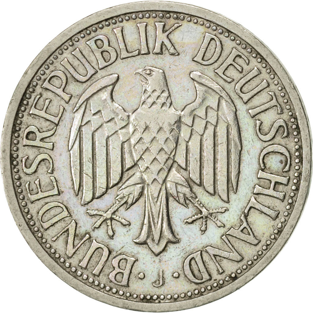 Coin, GERMANY - FEDERAL REPUBLIC, Mark, 1965, Hambourg, AU(55-58)