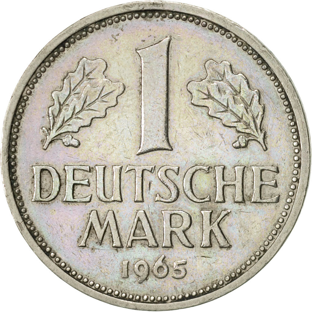 Coin, GERMANY - FEDERAL REPUBLIC, Mark, 1965, Hambourg, AU(55-58)