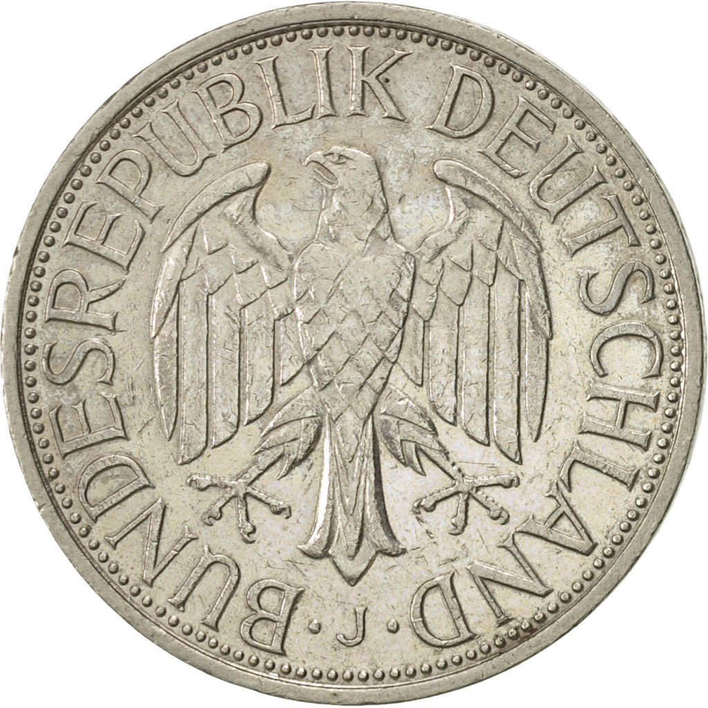 Coin, GERMANY - FEDERAL REPUBLIC, Mark, 1983, Hambourg, AU(55-58)
