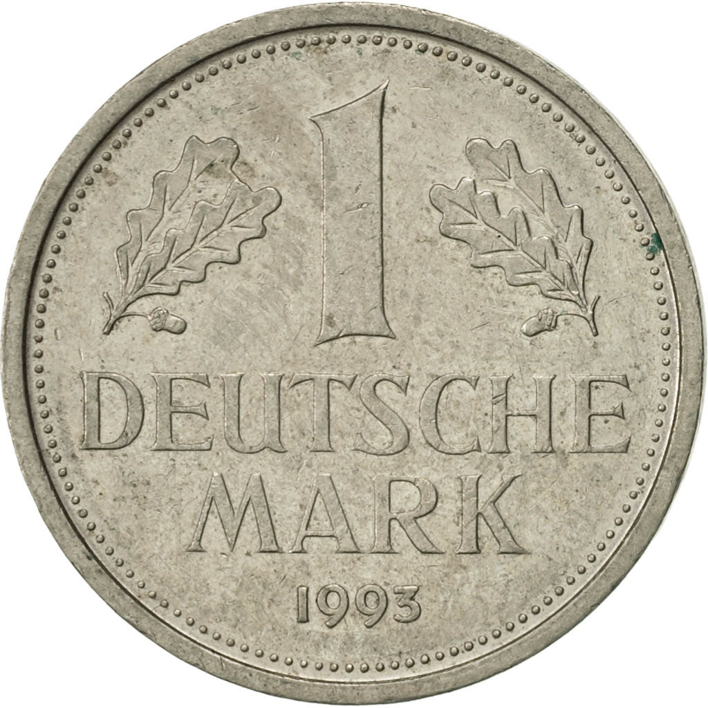 Munten, Federale Duitse Republiek, Mark, 1993, Stuttgart, PR, Copper-nickel