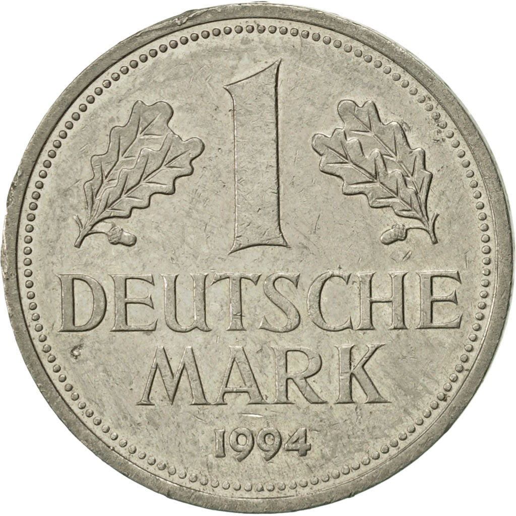 Moneta, GERMANIA - REPUBBLICA FEDERALE, Mark, 1994, Munich, SPL-, Rame-nichel