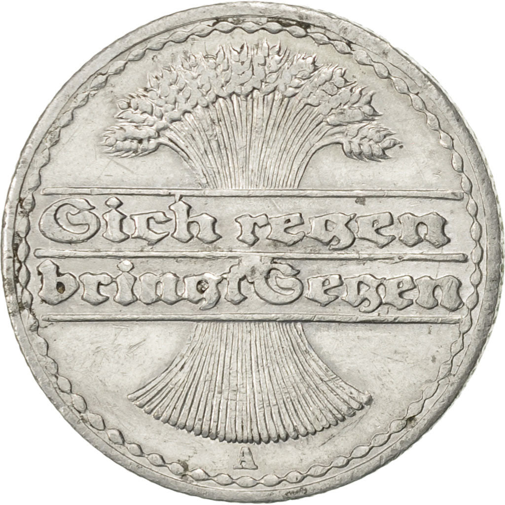 Monnaie, Allemagne, République de Weimar, 50 Pfennig, 1921, Berlin, SUP