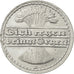Coin, GERMANY, WEIMAR REPUBLIC, 50 Pfennig, 1922, Munich, AU(55-58), Aluminum