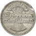 Coin, GERMANY, WEIMAR REPUBLIC, 50 Pfennig, 1920, Stuttgart, AU(50-53)