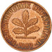 Monnaie, République fédérale allemande, 2 Pfennig, 1989, Munich, SUP, Copper