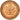 Moneta, Niemcy - RFN, 2 Pfennig, 1972, Karlsruhe, AU(55-58), Miedź platerowana