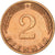 Moneda, ALEMANIA - REPÚBLICA FEDERAL, 2 Pfennig, 1972, Karlsruhe, EBC, Cobre