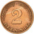 Munten, Federale Duitse Republiek, 2 Pfennig, 1971, Stuttgart, PR, Copper Plated