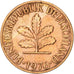 Monnaie, République fédérale allemande, 2 Pfennig, 1976, Hambourg, SUP