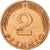 Moneda, ALEMANIA - REPÚBLICA FEDERAL, 2 Pfennig, 1976, Hambourg, EBC, Cobre