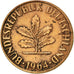 Monnaie, République fédérale allemande, 2 Pfennig, 1964, Karlsruhe, TTB+