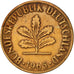 Coin, GERMANY - FEDERAL REPUBLIC, 2 Pfennig, 1965, Hambourg, AU(50-53), Bronze