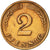 Moneda, ALEMANIA - REPÚBLICA FEDERAL, 2 Pfennig, 1965, Hambourg, MBC+, Bronce