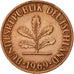 Coin, GERMANY - FEDERAL REPUBLIC, 2 Pfennig, 1969, Stuttgart, AU(55-58), Copper