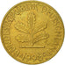 Coin, GERMANY - FEDERAL REPUBLIC, 10 Pfennig, 1996, Berlin, AU(55-58), Brass