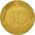 Moneda, ALEMANIA - REPÚBLICA FEDERAL, 10 Pfennig, 1996, Berlin, EBC, Latón