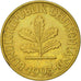 Moneta, Niemcy - RFN, 10 Pfennig, 1993, Hambourg, AU(55-58), Mosiądz powlekany