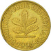 Coin, GERMANY - FEDERAL REPUBLIC, 10 Pfennig, 1993, Hambourg, AU(55-58), Brass