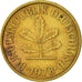 Moneda, ALEMANIA - REPÚBLICA FEDERAL, 5 Pfennig, 1978, Karlsruhe, MBC+, Latón
