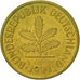 Moneta, Niemcy - RFN, 5 Pfennig, 1991, Karlsruhe, AU(55-58), Mosiądz powlekany